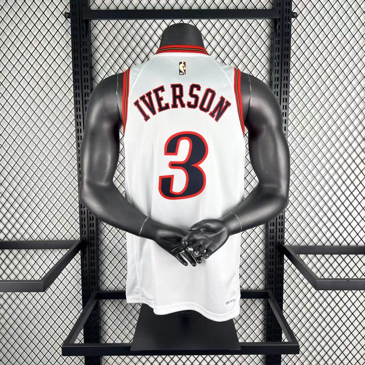 Back of custom jersey preview